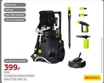 Praxis Ava hogedrukreiniger master p80 xl aanbieding