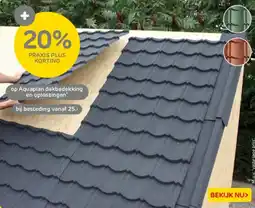 Praxis Aquaplan dakbedekking en oplossingen aanbieding