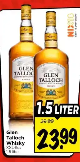 Vomar Voordeelmarkt Glen Talloch Whisky aanbieding