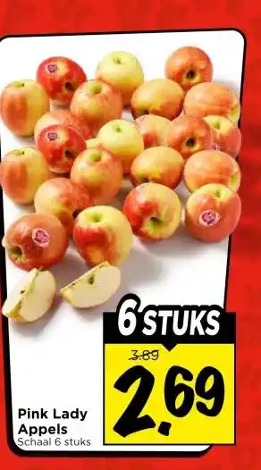 Vomar Voordeelmarkt Pink Lady Appels aanbieding