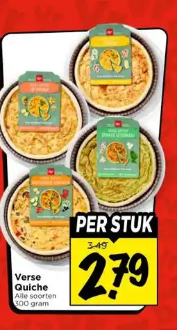 Vomar Voordeelmarkt Verse Quiche aanbieding