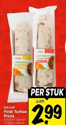 Vomar Voordeelmarkt Firat Turkse Pizza aanbieding