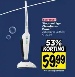 Vomar Voordeelmarkt Stoomreiniger CleanTenso Power aanbieding