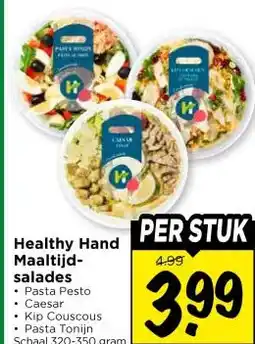 Vomar Voordeelmarkt Healthy Hand Maaltijd- salades aanbieding