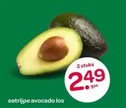 Spar eetrijpe avocado los aanbieding