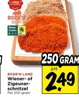 Vomar Voordeelmarkt Wiener- of Zigeuner- schnitzel aanbieding