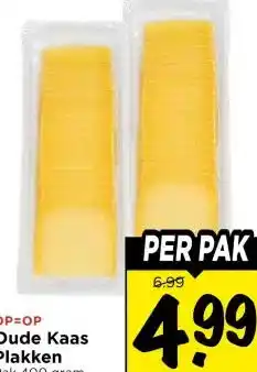 Vomar Voordeelmarkt Oude Kaas Plakken aanbieding