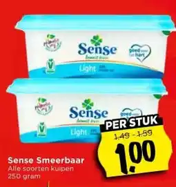 Vomar Voordeelmarkt Sense Smeerbaar aanbieding