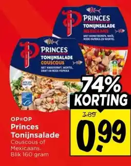 Vomar Voordeelmarkt Princes Tonijnsalade aanbieding