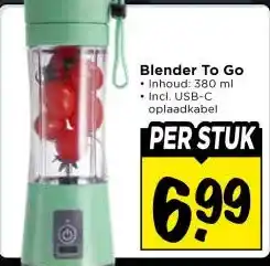 Vomar Voordeelmarkt Blender To Go aanbieding
