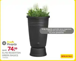 Praxis Elho regenton green basics aanbieding