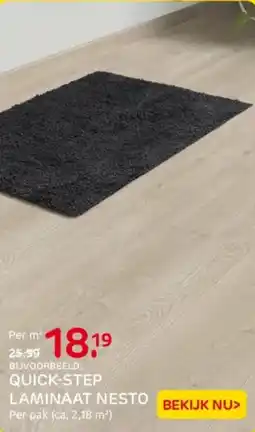 Praxis Quick-step laminaat nesto aanbieding