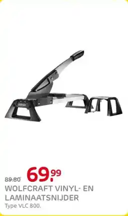 Praxis Wolfcraft vinyl- en laminaatsnijder aanbieding