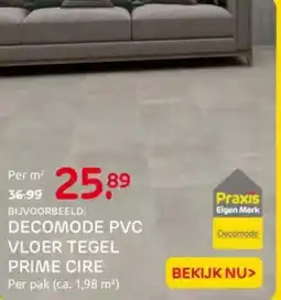 Praxis Decomode pvc vloer tegel prime cire aanbieding