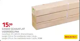 Praxis Cando schaaflat voordeelpak aanbieding