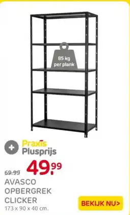 Praxis Avasco opbergrek clicker aanbieding