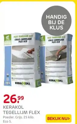 Praxis Kerakol tegellijm flex aanbieding