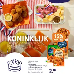 Van Hoeckel Mora Bitterballen Vega bitterballen oven-airfryer Partymix oven-airfryer aanbieding
