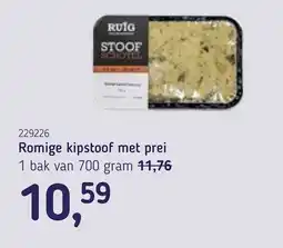 Van Hoeckel Romige kipstoof met prei aanbieding