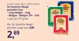 Van Hoeckel De Goudsche Waegh gesneden kaas aanbieding