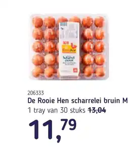 Van Hoeckel De Rooie Hen scharrelei bruin M aanbieding