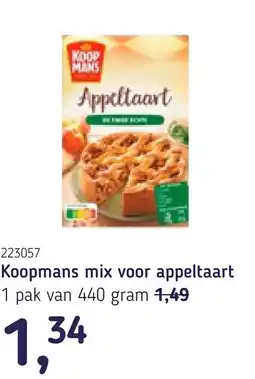 Van Hoeckel Koopmans mix voor appeltaart aanbieding