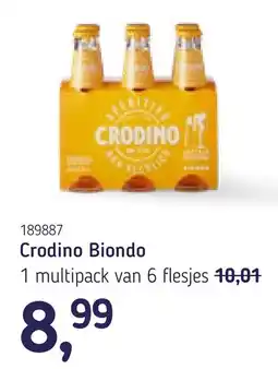 Van Hoeckel Crodino Biondo aanbieding