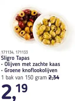 Van Hoeckel Sligro Tapas aanbieding
