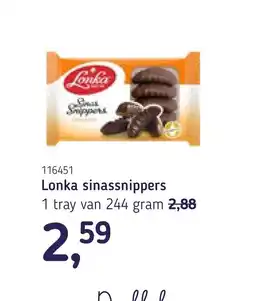 Van Hoeckel Lonka sinassnippers aanbieding