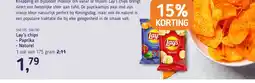 Van Hoeckel Lay's chips aanbieding