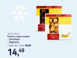 Van Hoeckel Partout maxi-soezen aanbieding