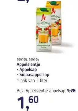 Van Hoeckel Appelsientje aanbieding