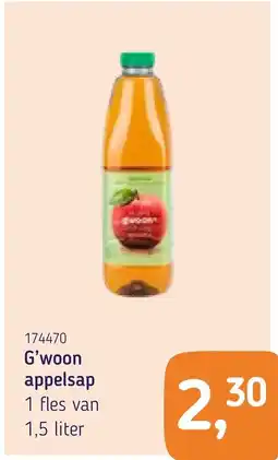 Van Hoeckel G'woon appelsap aanbieding