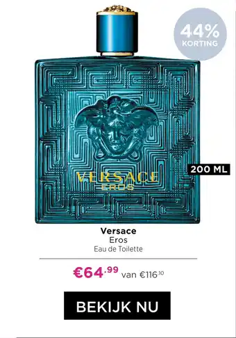 ICI Paris XL Versace Eros Eau de Toilette aanbieding