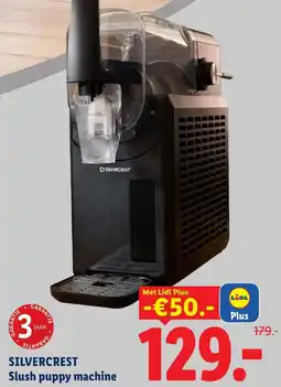 Lidl Silvercrest Slush puppy machine aanbieding