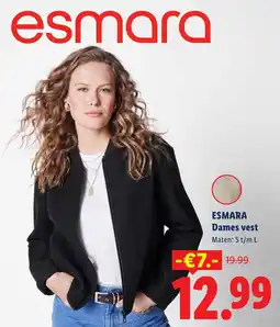 Lidl Esmara Dames vest aanbieding