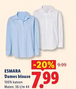 Lidl Esmara Dames blouse aanbieding