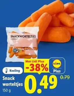 Lidl Snack worteltjes aanbieding
