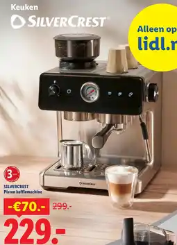 Lidl Silvercrest Piston koffiemachine aanbieding