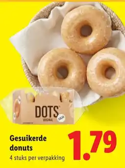 Lidl Gesuikerde donuts aanbieding