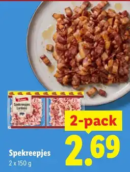 Lidl Spekreepjes aanbieding