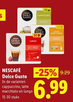 Lidl Nescafe Dolce Gusto aanbieding