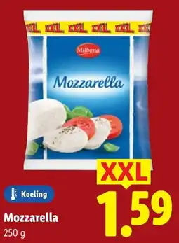 Lidl Mozzarella aanbieding
