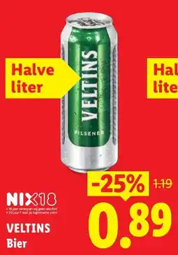Lidl Veltins bier aanbieding