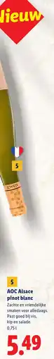 Lidl AOC Alsace pinot blanc aanbieding
