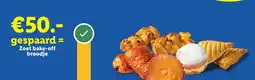 Lidl Zoet bake-off broodje aanbieding