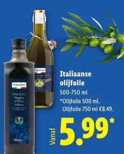 Lidl Italiaanse olijfolie aanbieding