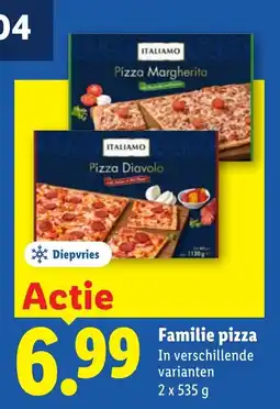 Lidl Familie pizza aanbieding