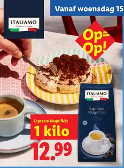 Lidl Espresso Magnificio aanbieding
