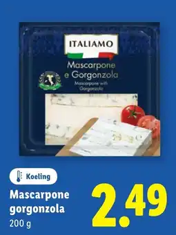 Lidl Mascarpone Gorgonzola aanbieding
